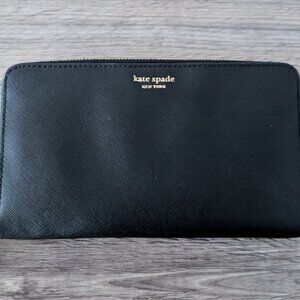 Kate Spade Madison Large Slim Saffiano Leather Bifold Wallet